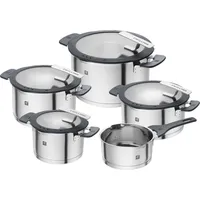 Zwilling Simplify 66870-005-0 Pots set Stainless steel 5 pcs. Silver Black Katlu komplekts