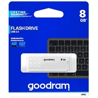 Goodram Usb flash drive Ume2 8 Gb Type-A 2.0 White Ume2-0080W0R11 atmiņas karte