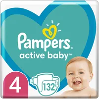 Pampers Active Baby 9-14 kg, 132 pcs. 81709398 Autiņbiksītes