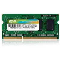Silicon Power Sp004Glstu160N02 memory module 4 Gb 1 x Ddr3L 1600 Mhz Operatīvā atmiņa Ram
