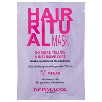 Dermacol Hair Ritual No More Yellow Mask 15Ml Women  Matu maska