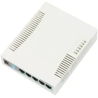 Mikrotik Rb260Gs Gigabit Ethernet 10/100/1000 Poe White Css106-5G-1S Komutators