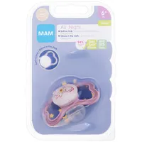 Mam Air Night Silicone Pacifier  Knupis