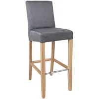 Evelekt Boston Grey  Bāra krēsls
