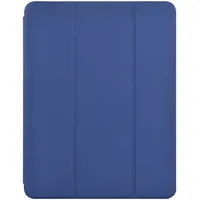 Devia Leather Case with Pencil Slot 2018 iPad Air2019  Pro10.5 blue Aizsargapvalks
