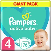 Pampers Active Baby 9-14 kg, 76 pcs. 81747779 Autiņbiksītes