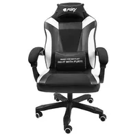 Natec Fury Gaming Chair Avenger M Black And White Nff-1710 Spēļu krēsls
