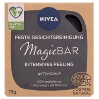 Nivea Magic Bar Exfoliating Active Charcoal 75G  Attīrošās ziepes