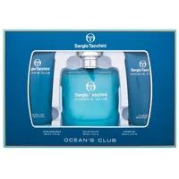 Sergio Tacchini Oceans Club M Edt 100 ml  Shower Gel Aftershave Balm Dāvanu komplekts