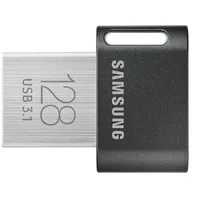 Samsung Fit Plus Muf-128Ab/Apc 128Gb Black Silver Usb Flash atmiņa