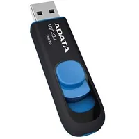 Adata Dashdrive Uv128 32Gb Usb flash drive Type-A 3.2 Gen 1 3.1 Black,Blue Auv128-32G-Rbe atmiņas karte