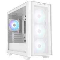 Asus Case A21 Plus Miditower product features Transparent panel Not included Microatx Miniitx Colour White A21Plus Datora korpuss