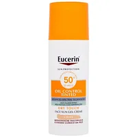 Eucerin Sun Oil Control Tinted Dry Touch Gel-Cream 50Ml  Sauļošanās krēms sejai