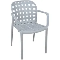 Evelekt Chair Peach light grey plastic  Krēsls
