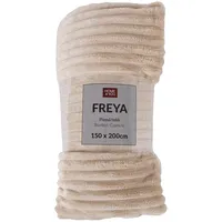 Evelekt Plaid Freya 150X200Cm, beige  Pleds