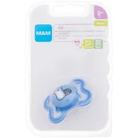 Mam Air Silicone Pacifier 0M Beaver 1Pc  Knupis
