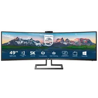 Philips 499P9H/00 49 Superwide Curved Black Monitors