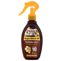 Vivaco Sun Argan Bronz Oil Tanning Milk 200Ml Spf10  Saules aizsargājošs losjons ķermenim