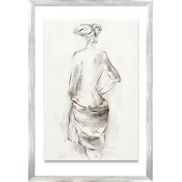 Evelekt Painting with frame, 50X70Cm, woman scarf 2  Glezna