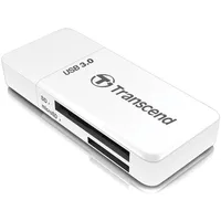 Transcend Memory Reader Flash Usb3.1/White Ts-Rdf5W Atmiņas karte