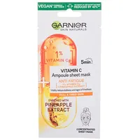 Garnier Skin Naturals Vitamin C Ampoule Sheet Mask Women  <strong>Sejas</strong> <strong>maska</strong>