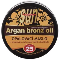 Vivaco Sun Argan Bronz Oil Suntan Butter 200Ml Spf25  Saules aizsargājošs losjons ķermenim