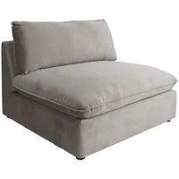 Evelekt Modular sofa Tevy 1-Seater armless section, beige  Moduļa dīvāns