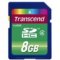 Transcend Memory Sdhc 8Gb/Class4 Ts8Gsdhc4  Atmiņas karte