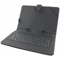 Esperanza Ek125 tablet case 25.6 cm 10.1 Folio Black Klaviatūra