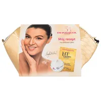 Dermacol 3D Hyaluron Therapy Women Day Cream 50 ml  Mask 2X7,5 Cosmetic Bag Dienas krēms