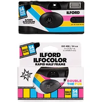 Ilford Ilfocolor Single Use Camera Rapid Half Frame With 54 Exposures  Vienreizlietojamā kamera