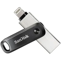 Sandisk Sdix60N-128G-Gn6Ne Usb flash drive 128 Gb 3.2 Gen 1 3.1 Grey, Silver atmiņas karte