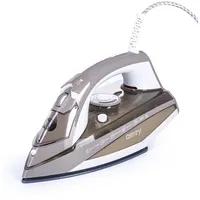 Camry Cr 5018 Steam Iron, 3000 W, Water tank capacity 320 ml, Continuous steam 40 g/min, Brown/White  Gludeklis