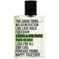 Zadig  Voltaire This Is Us Leau For All 50Ml Unisex Tualetes ūdens Edt