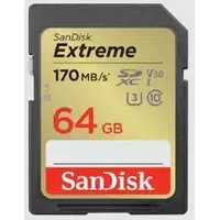 Sandisk Extreme 64Gb Sdxc Sdsdxv2-064G-Gncin Atmiņas karte