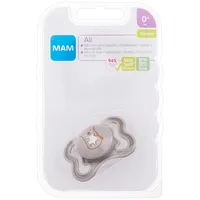 Mam Air Silicone Pacifier 0M Hamster 1Pc  Knupis