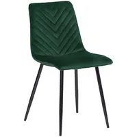 Evelekt Ēdamistabas krēsls Brie tumši zaļš  Krēsls