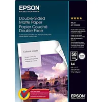 Epson Double Sided Matte Paper - A4 50 Sheets C13S041569 Papīrs