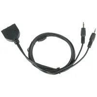 Gembird Cable MicHeadphone Extension/1M Cc-Mic-1 Vads
