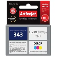 Activejet  Ah-343R ink for Hp printer, 343 C8766Ee replacement Premium 35 ml color Tintes kasetne