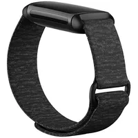 Fitbit Charge 5,Hook  Loop Band,Charcoal,Small Fb181Hlgys Siksniņa