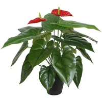 Evelekt Anthurium Red  Mākslīgais zieds