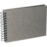 Focus Base Line Canvas Wire-O 23X17 Brown  Fotoalbums