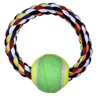Trixie 3266 Frisbee with a tennis ball  Rotaļlieta suņiem