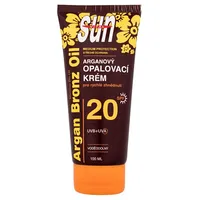 Vivaco Sun Argan Bronz Oil Tanning Cream 100Ml Spf20  Saules aizsargājošs losjons ķermenim