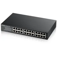 Zyxel Gs1100-24E Unmanaged Gigabit Ethernet 10/100/1000 Black Gs1100-24E-Eu0103F Komutators