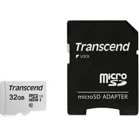 Transcend Micro Sdhc Speed Class Uhs-1 Sd Adapter 32Gb Ts32Gusd300S-A Atmiņas karte