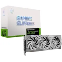 Msi Geforce Rtx 4080 Super 16Gb Gaming X Slim White 16G Sli Videokarte