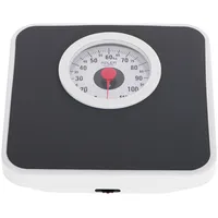 Adler Mechanical Bathroom Scale Ad 8178 Maximum weight Capacity 120 kg, Accuracy 1000 g, Black  Svari