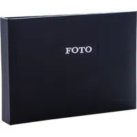 Focus Trend Line Pocket 40 Black 11X15  Fotoalbums